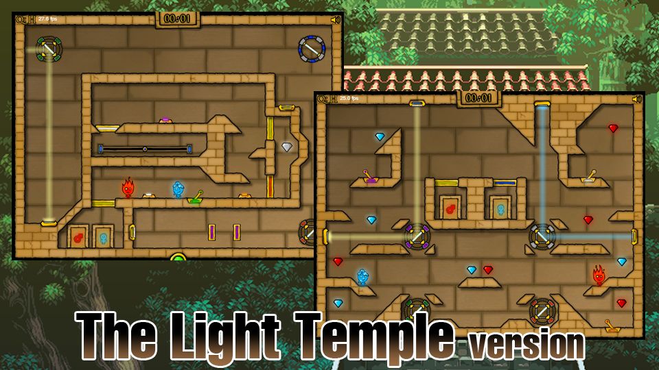 Screenshot of Redboy and Bluegirl: The Light Temple