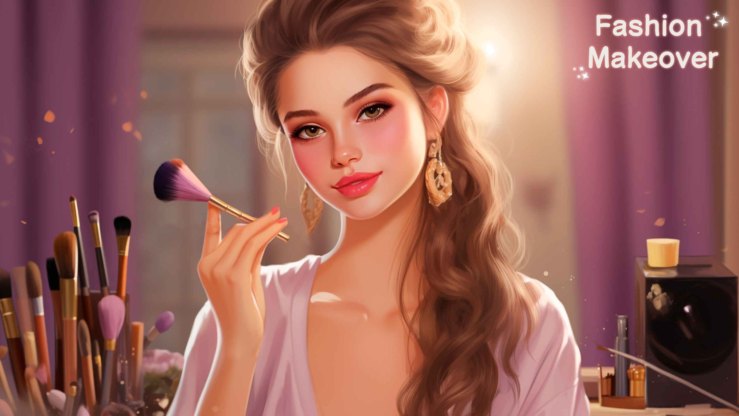 Игра «Барбоскины: Модный макияж Розы»