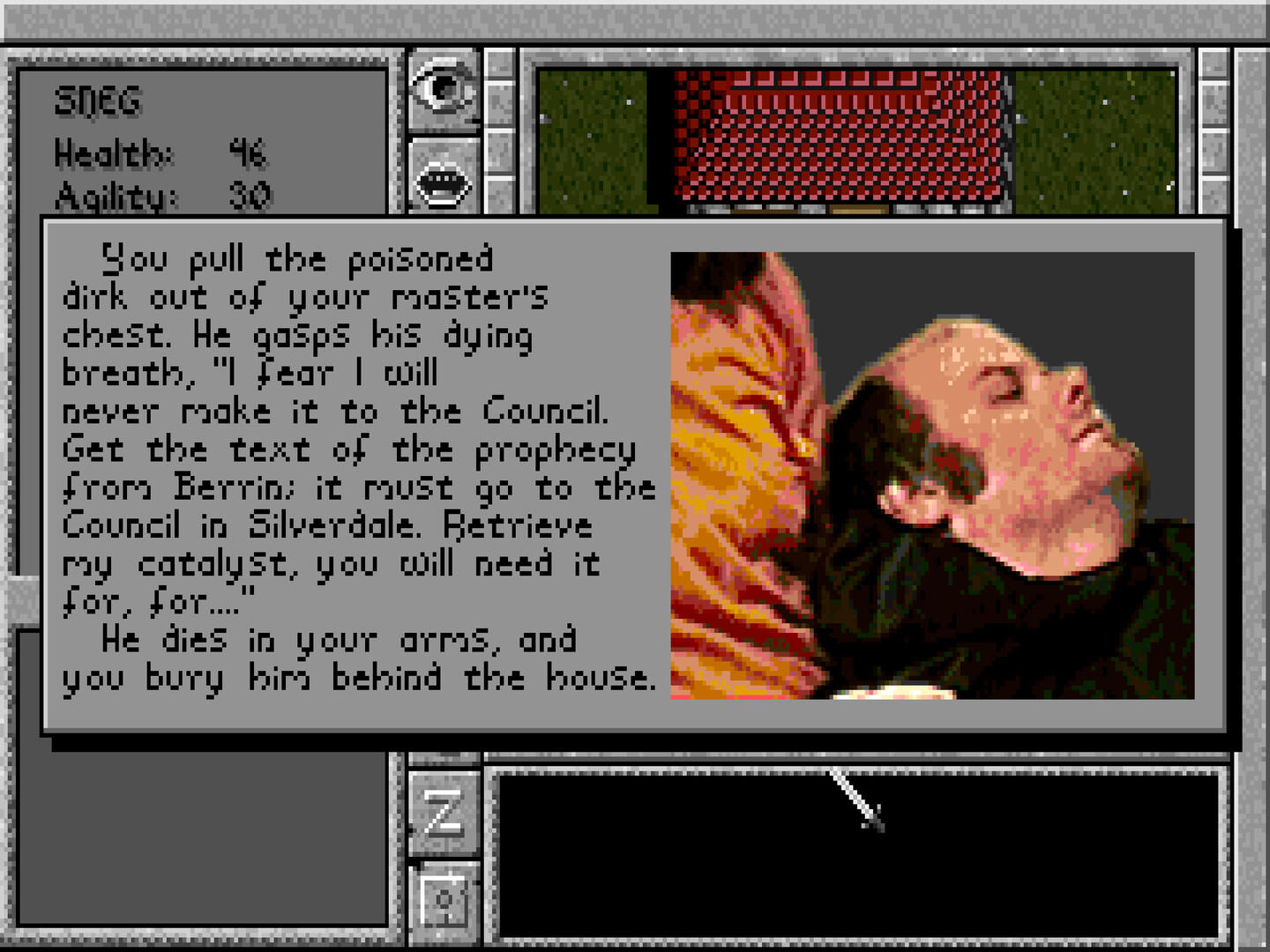 Prophecy of the Shadow Game Screenshot