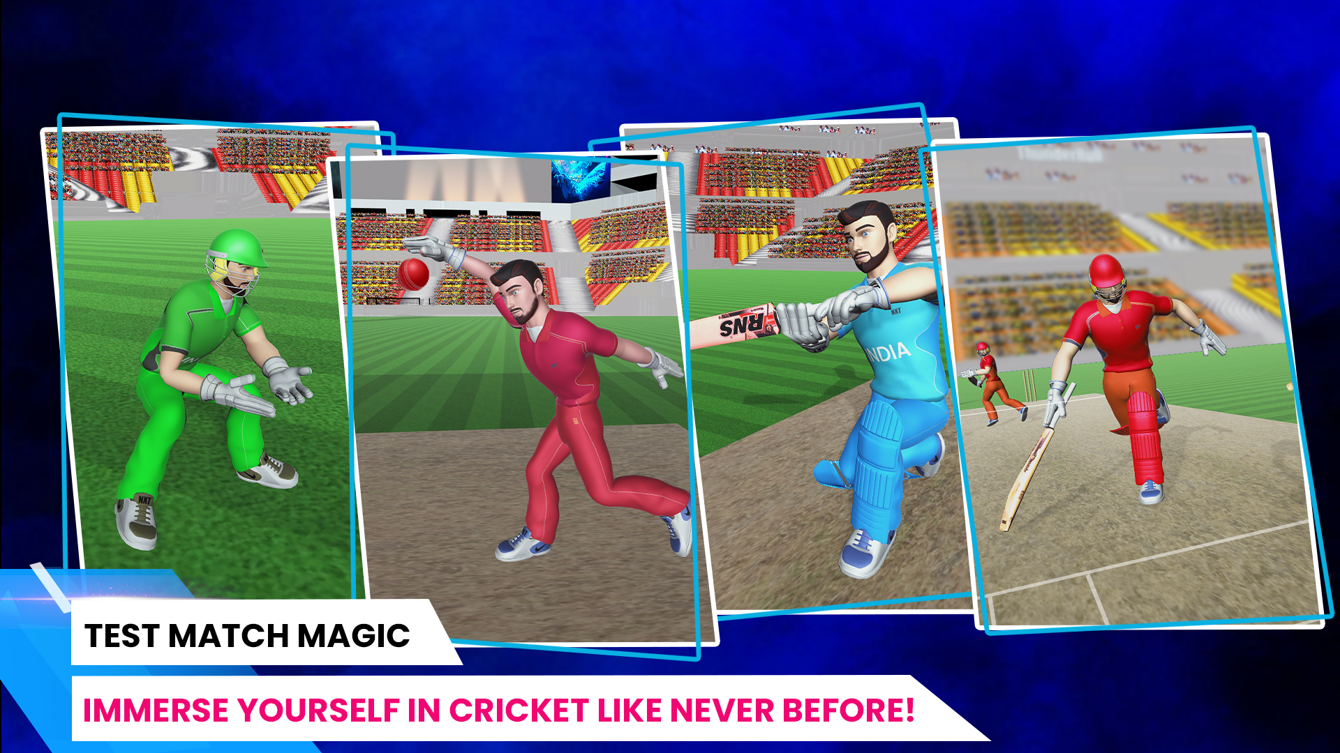 Cricket Heroes Game Screenshot
