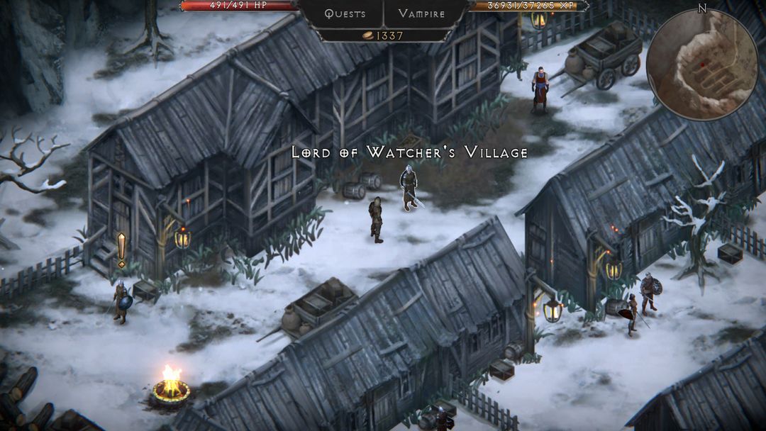 Vampire's Fall: Origins RPG screenshot game