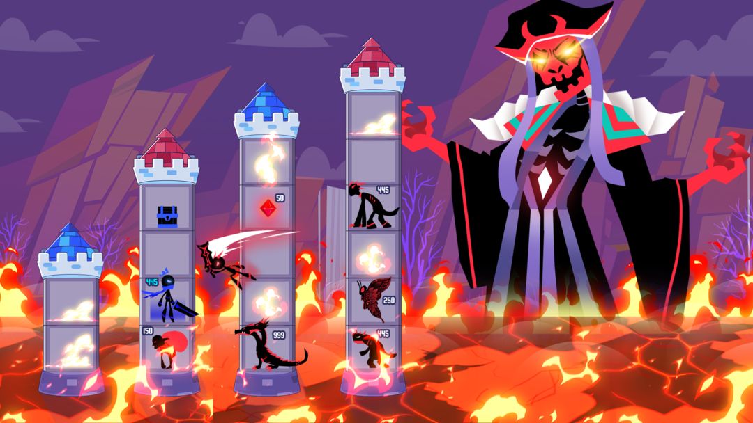 Hero Castle War: Tower Attack 게임 스크린 샷