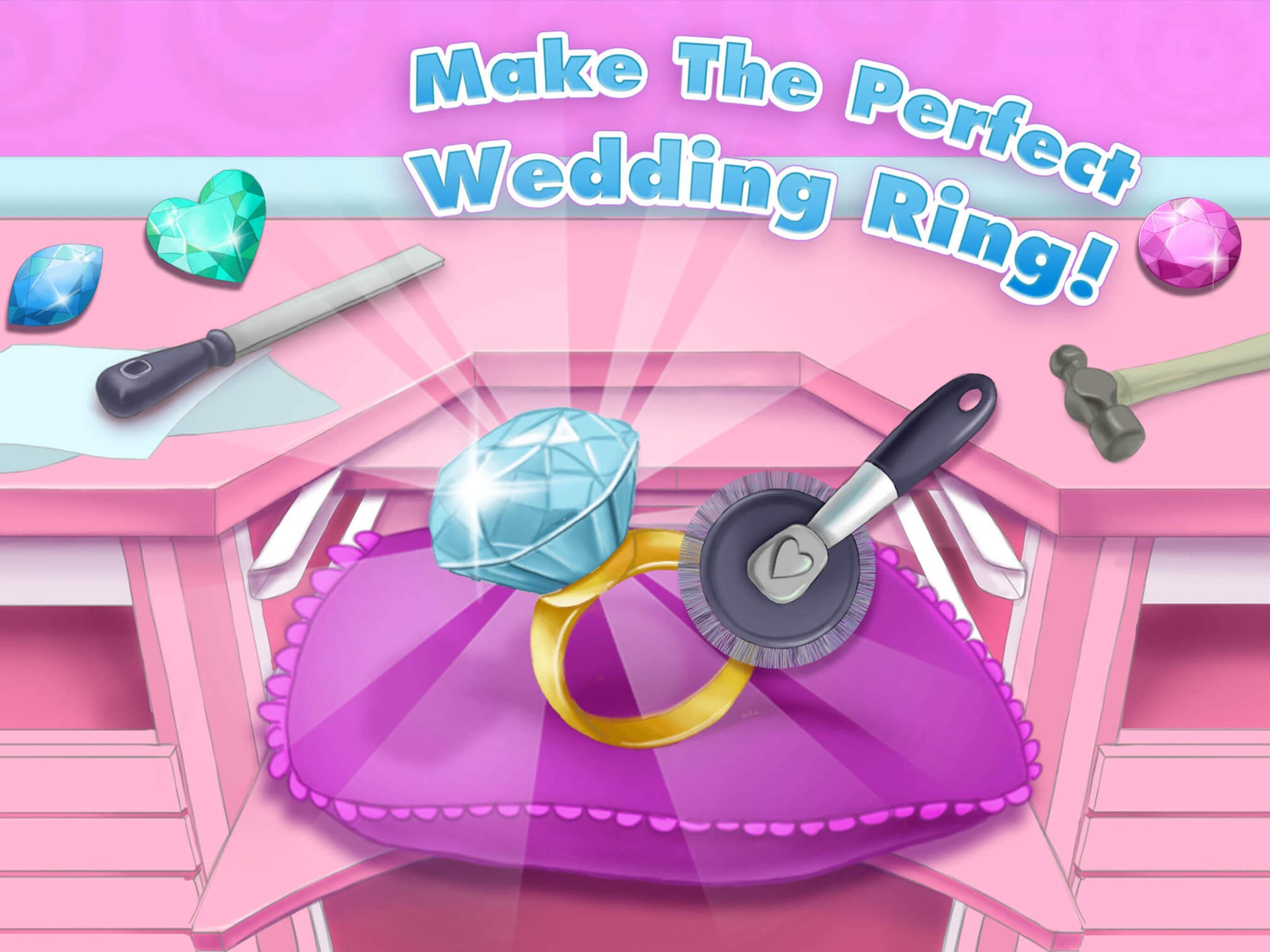 Princess Amy Wedding Salon 2 Game Screenshot