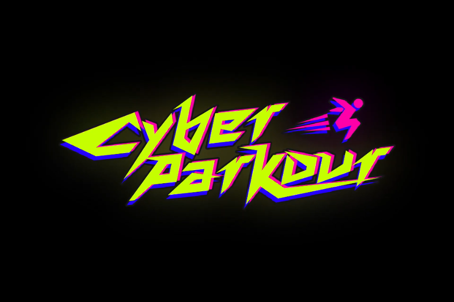 Screenshot of the video of Cyber Parkour