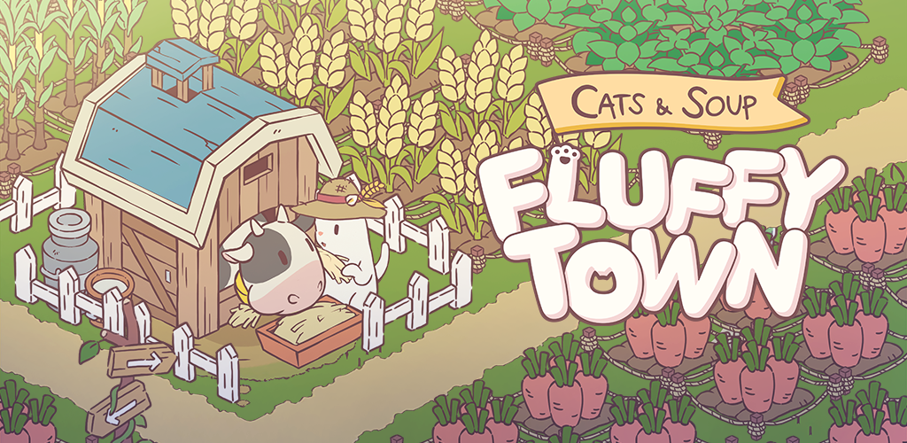Banner of Cats & Soup: Fluffy Town 
