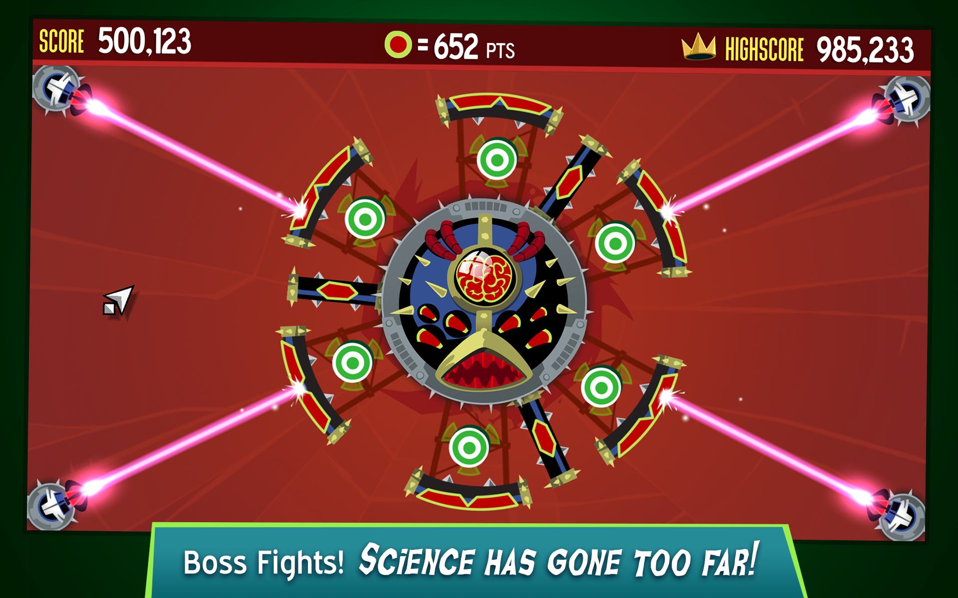 Tilt to Live 2: Redonkulous Game Screenshot
