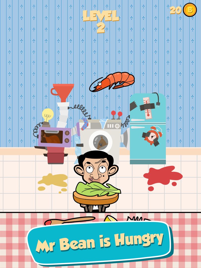 Mr Bean - Sandwich Stack screenshot game