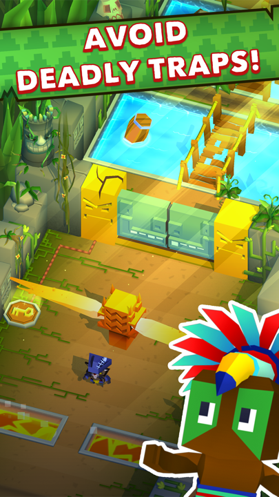 Скриншот игры Blocky Pirates