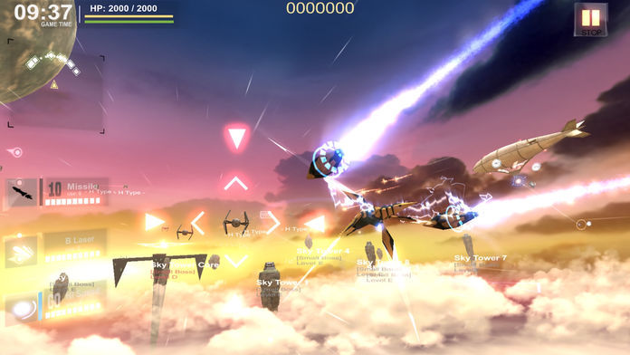 Second World: Air War screenshot game
