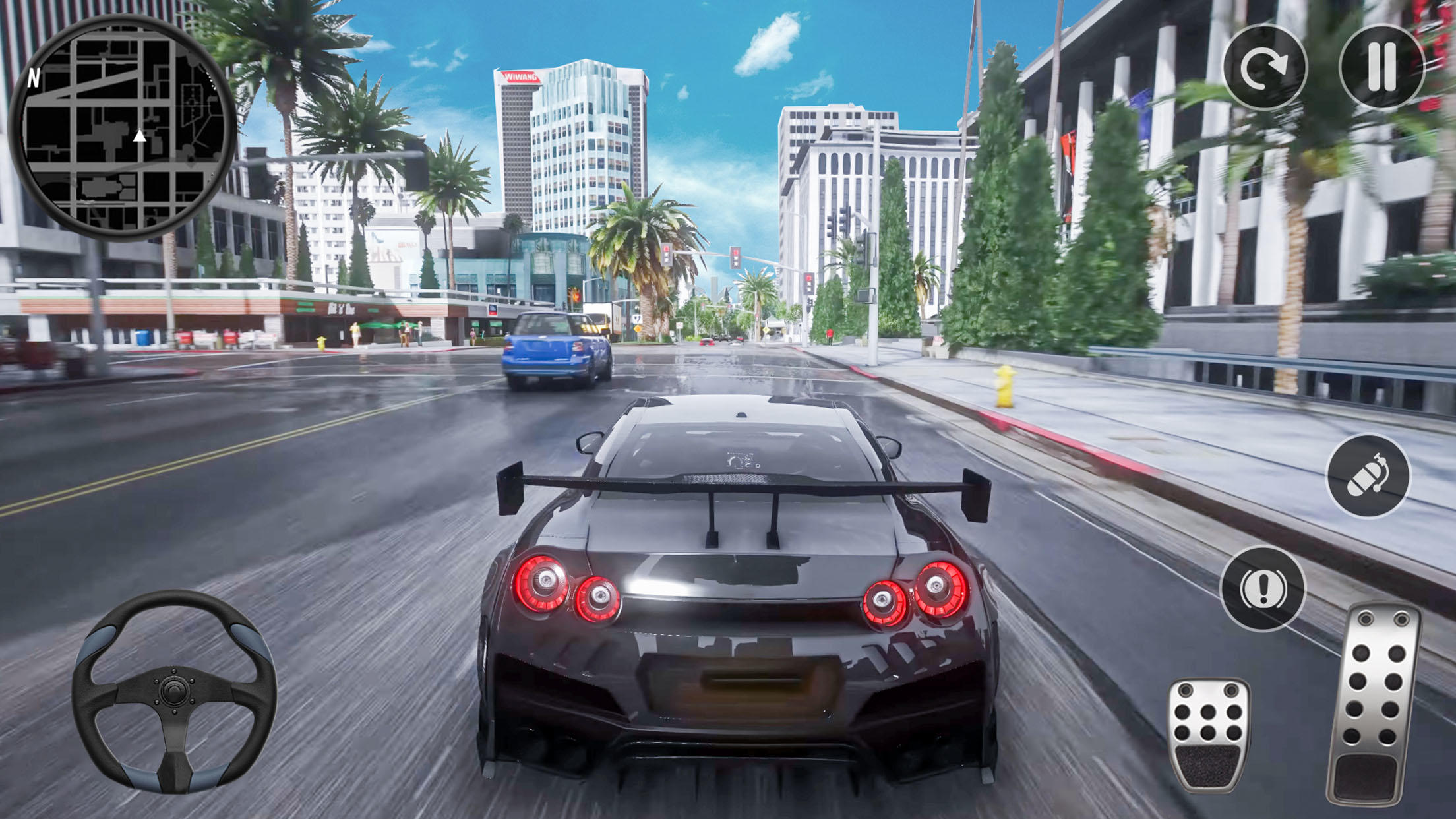 Screenshot 2 of GT Driving Traffic Simulator X 