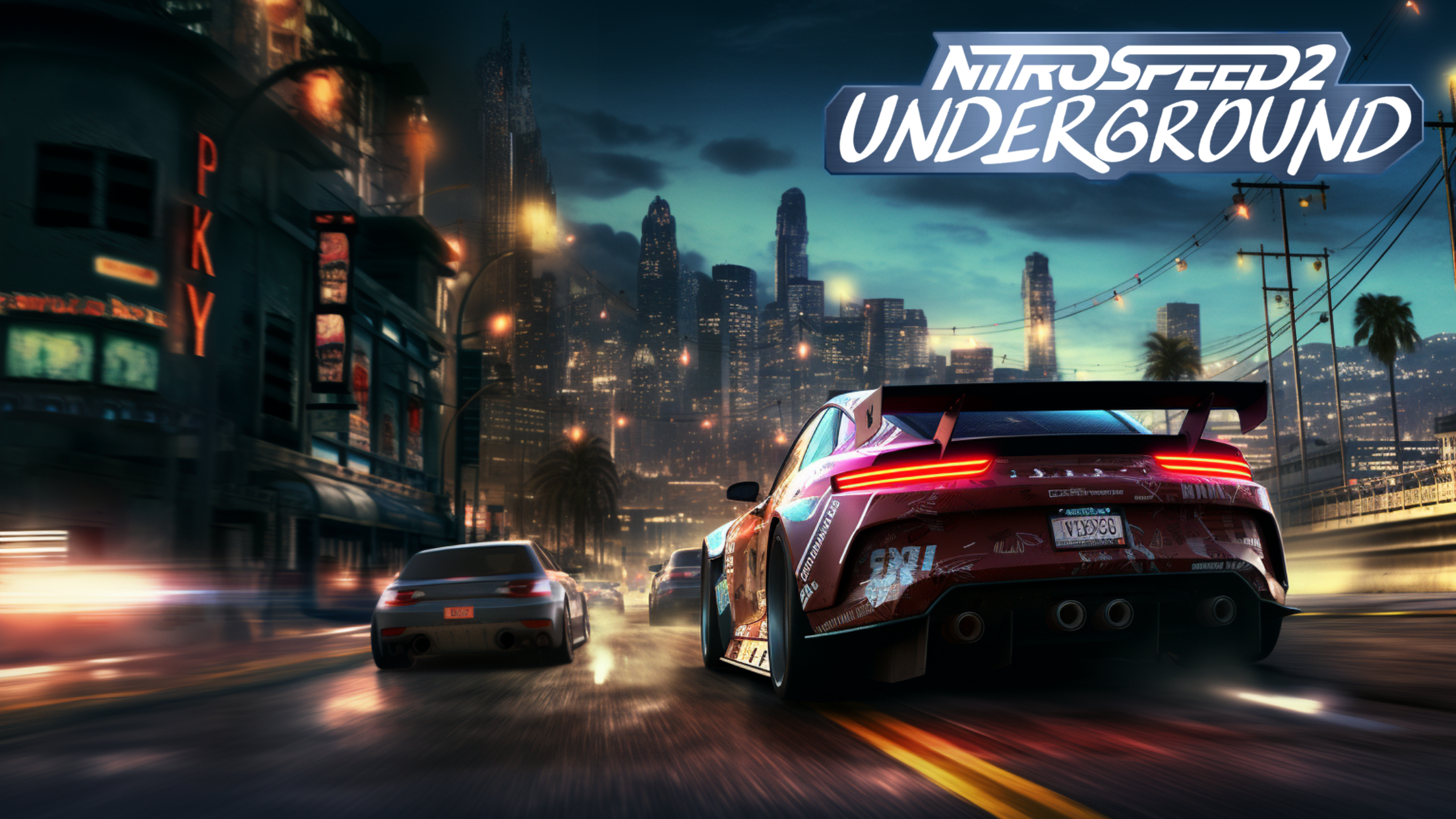 NS2 car racing game screenshot game