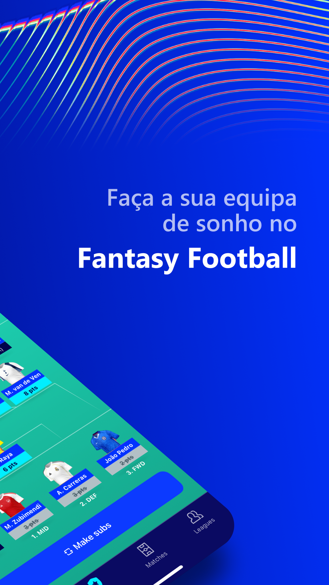 Captura de Tela do Jogo UEFA Gaming: Fantasy Football