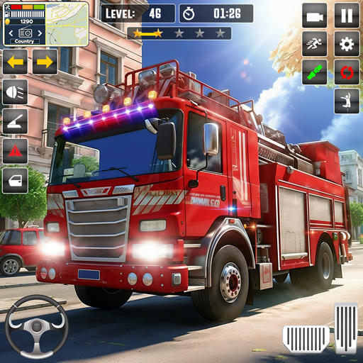 Fire Truck Rescue Sim 3D Games For Android IOS TapTap 