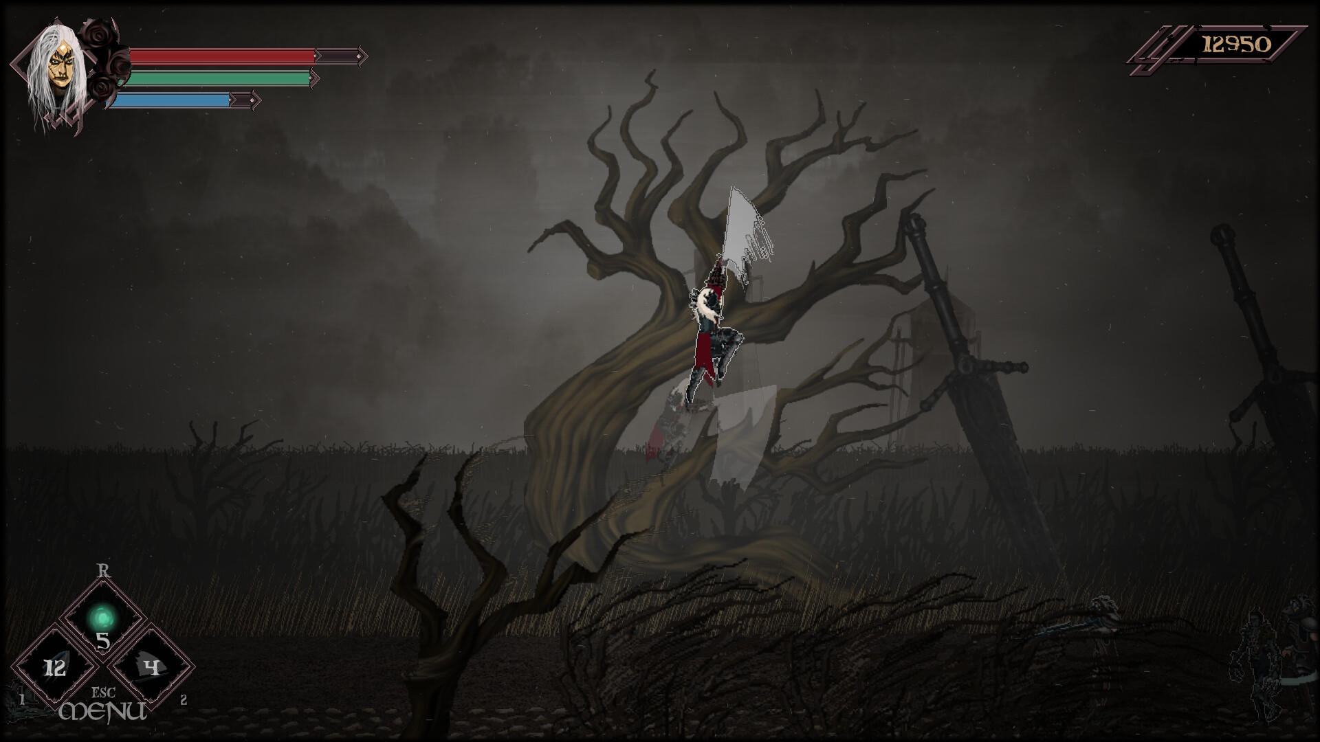 Screenshot of Skelethrone: The Prey