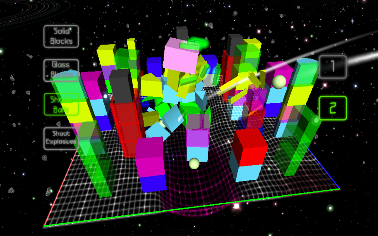 Cubemetry Wars Retro Arcade Game Screenshot
