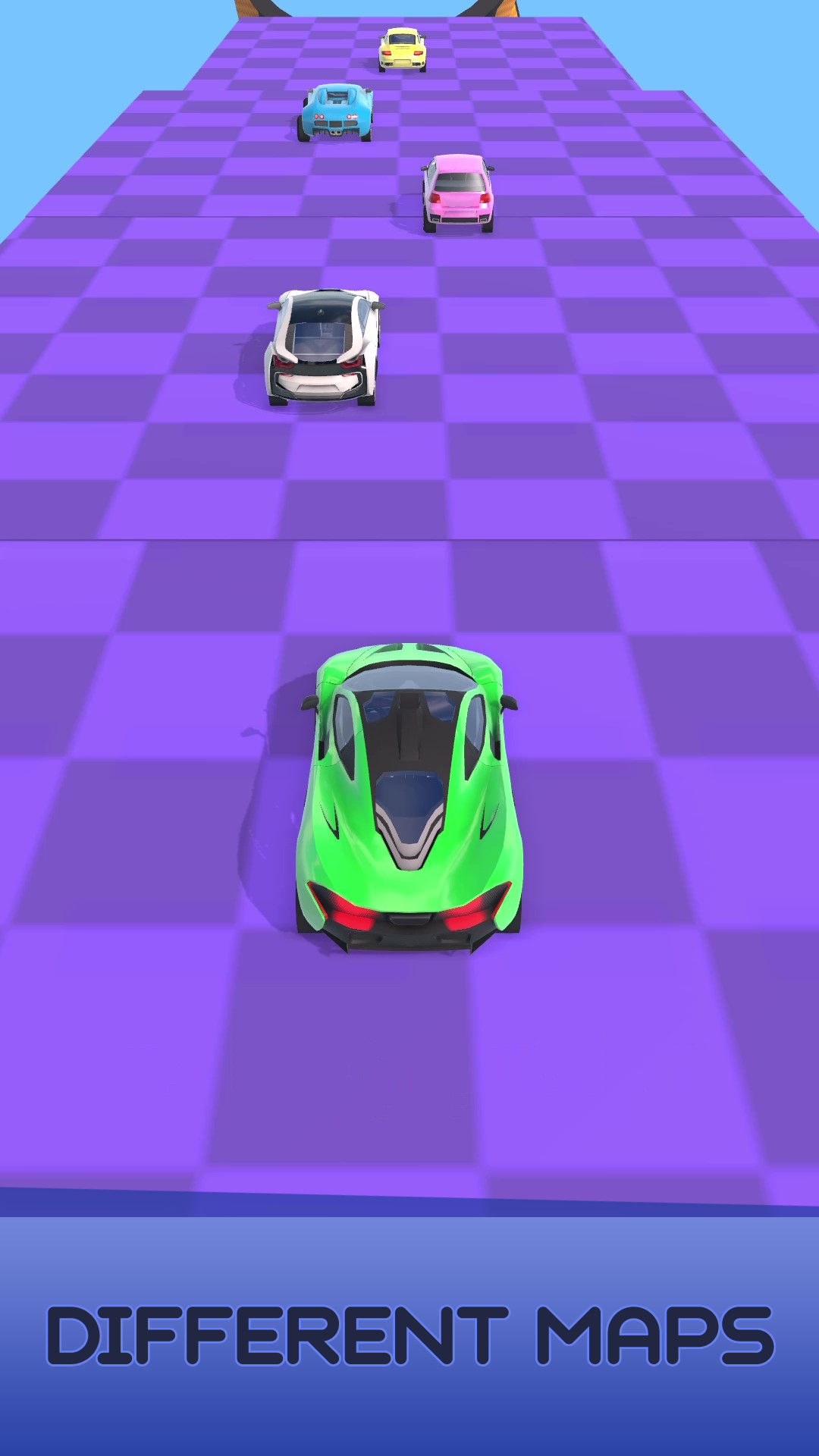 Mega Ramp Racing Game Screenshot