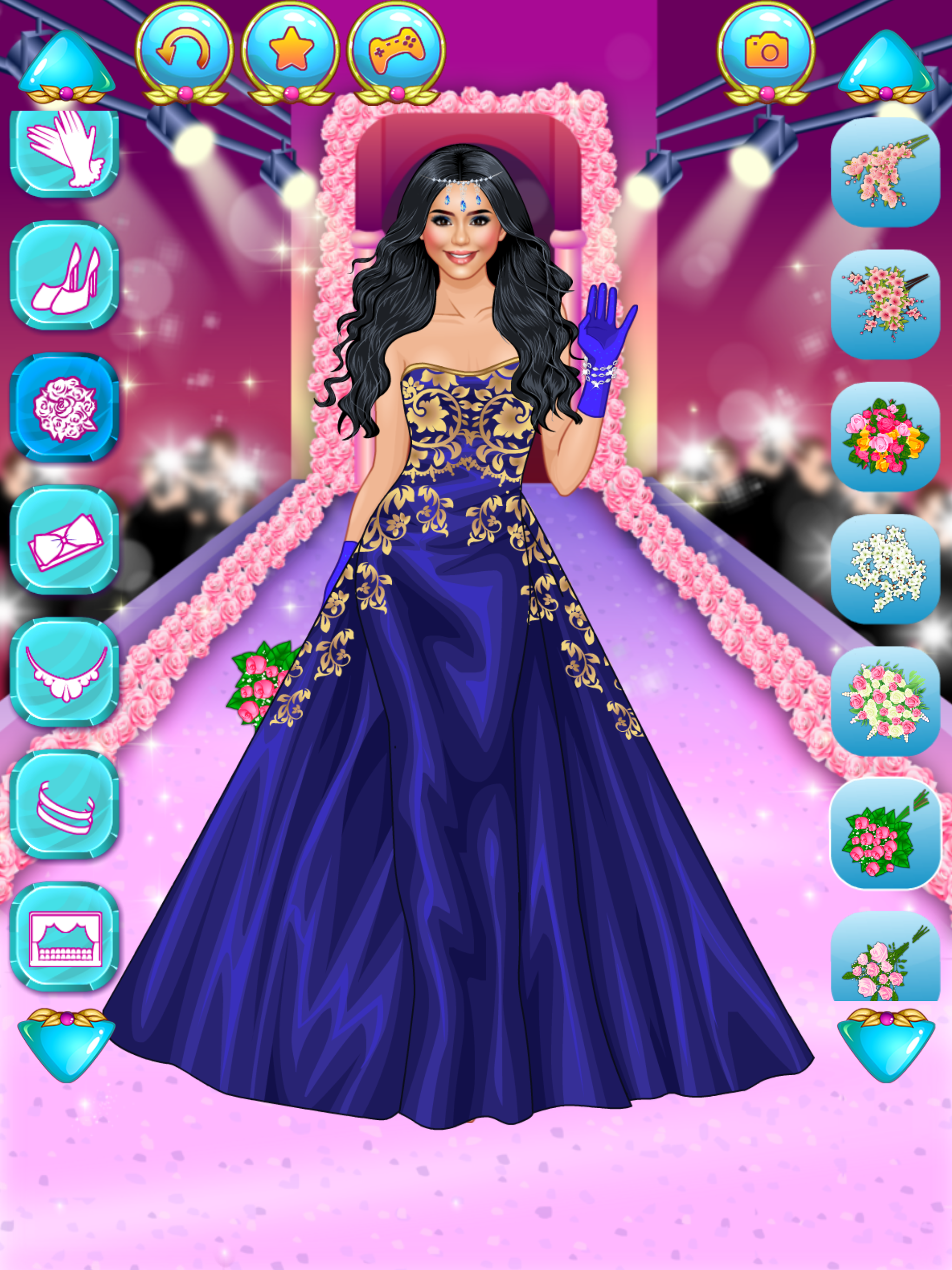 Model Dress Up: Girl Games Game Screenshot