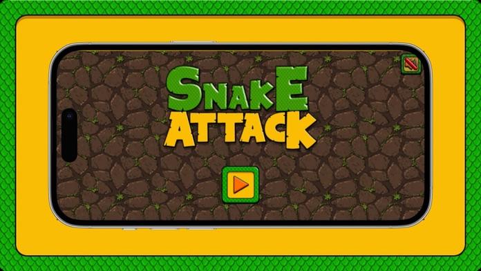 Snake Attack: Eat & Run Game Screenshot