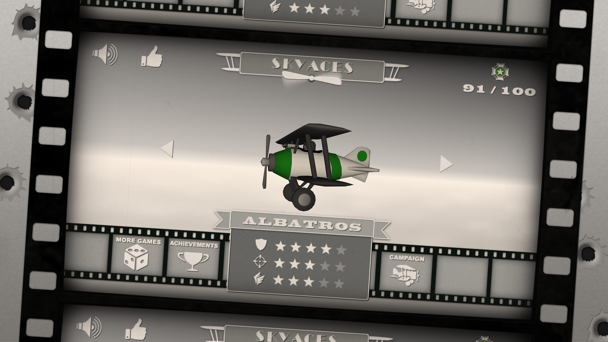 Sky Aces Game Screenshot