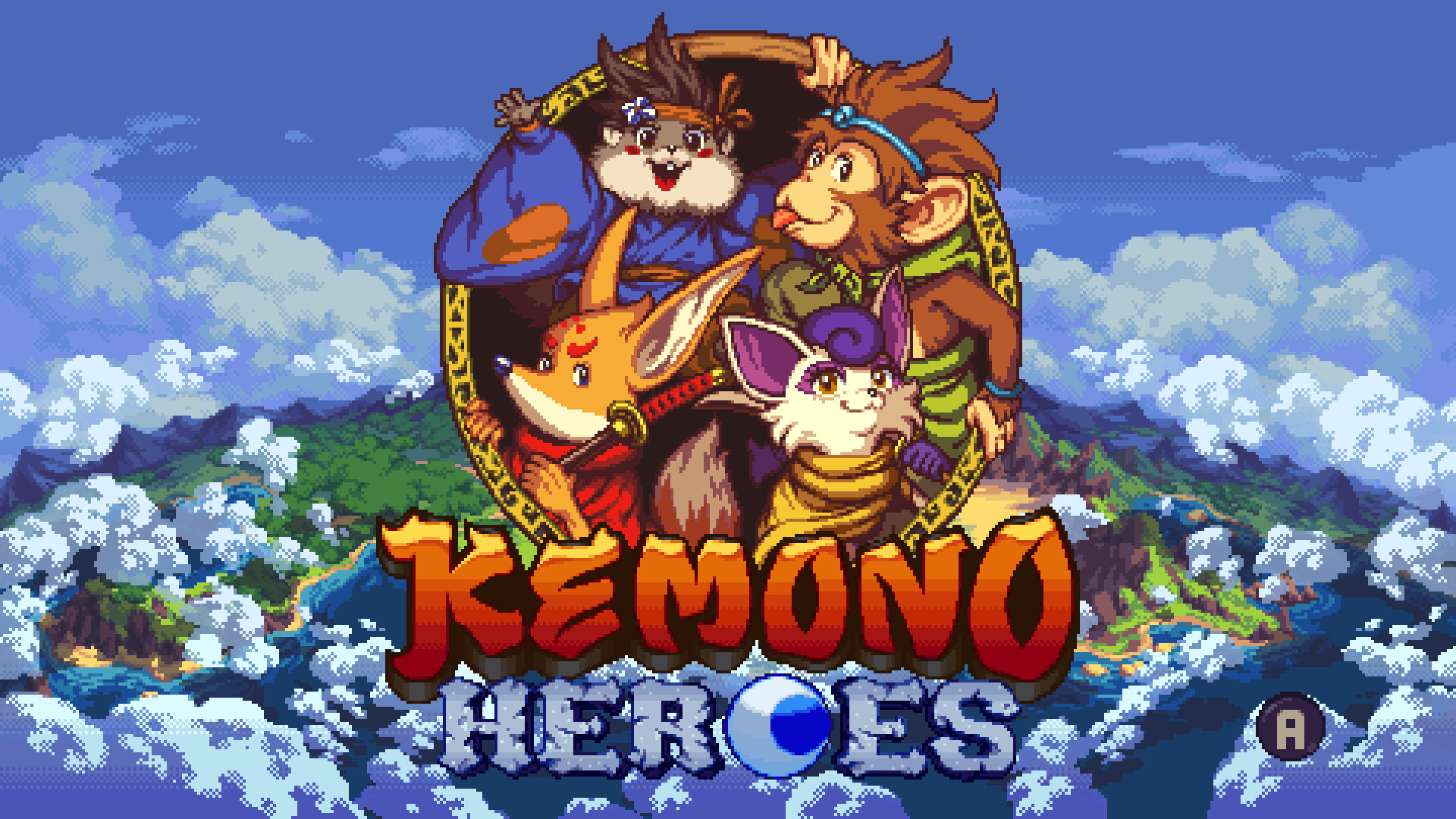 Kemono Heroes ภาพหน้าจอเกม