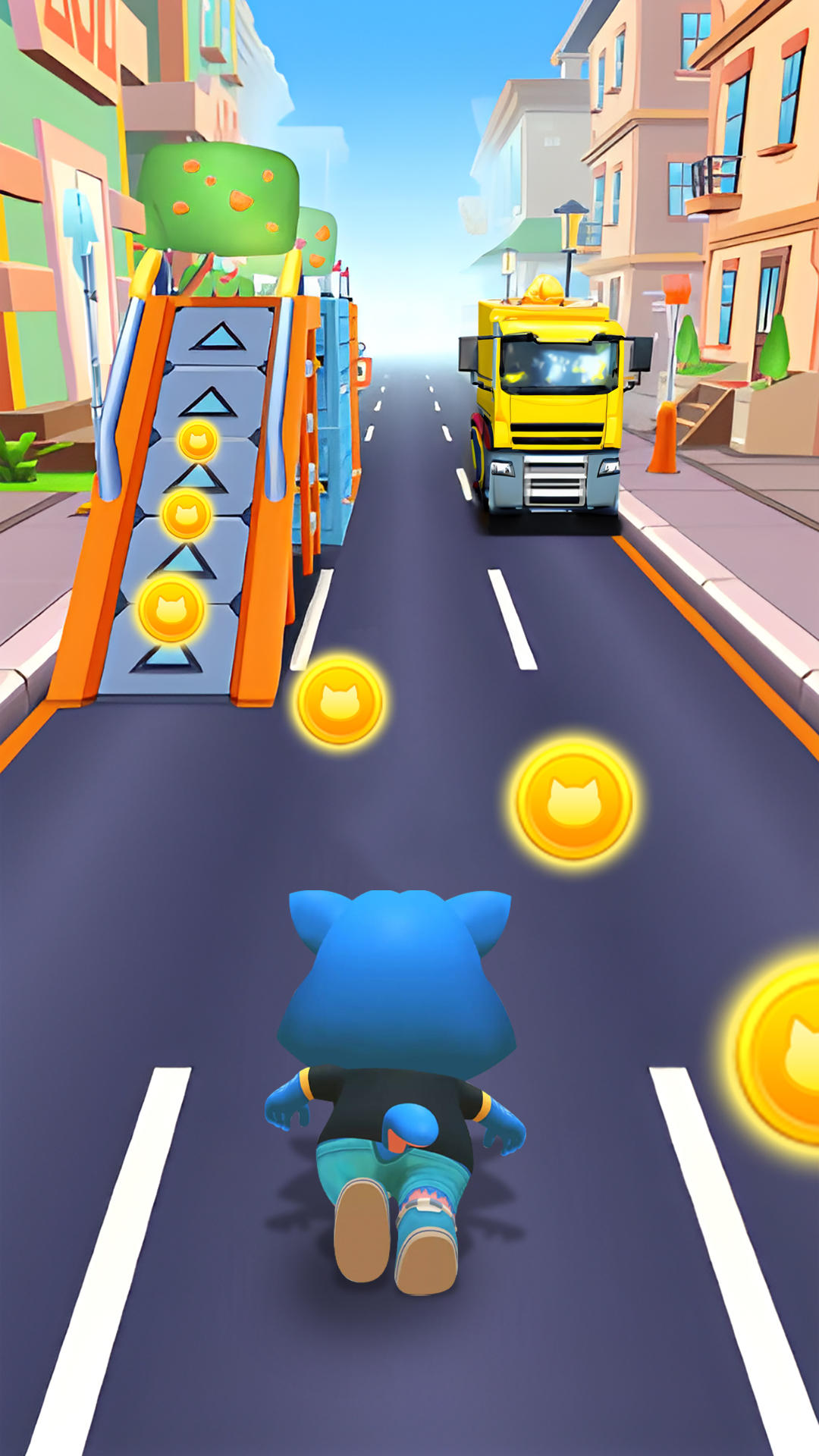 My Cat Runner - 달리기 게임 게임 스크린샷