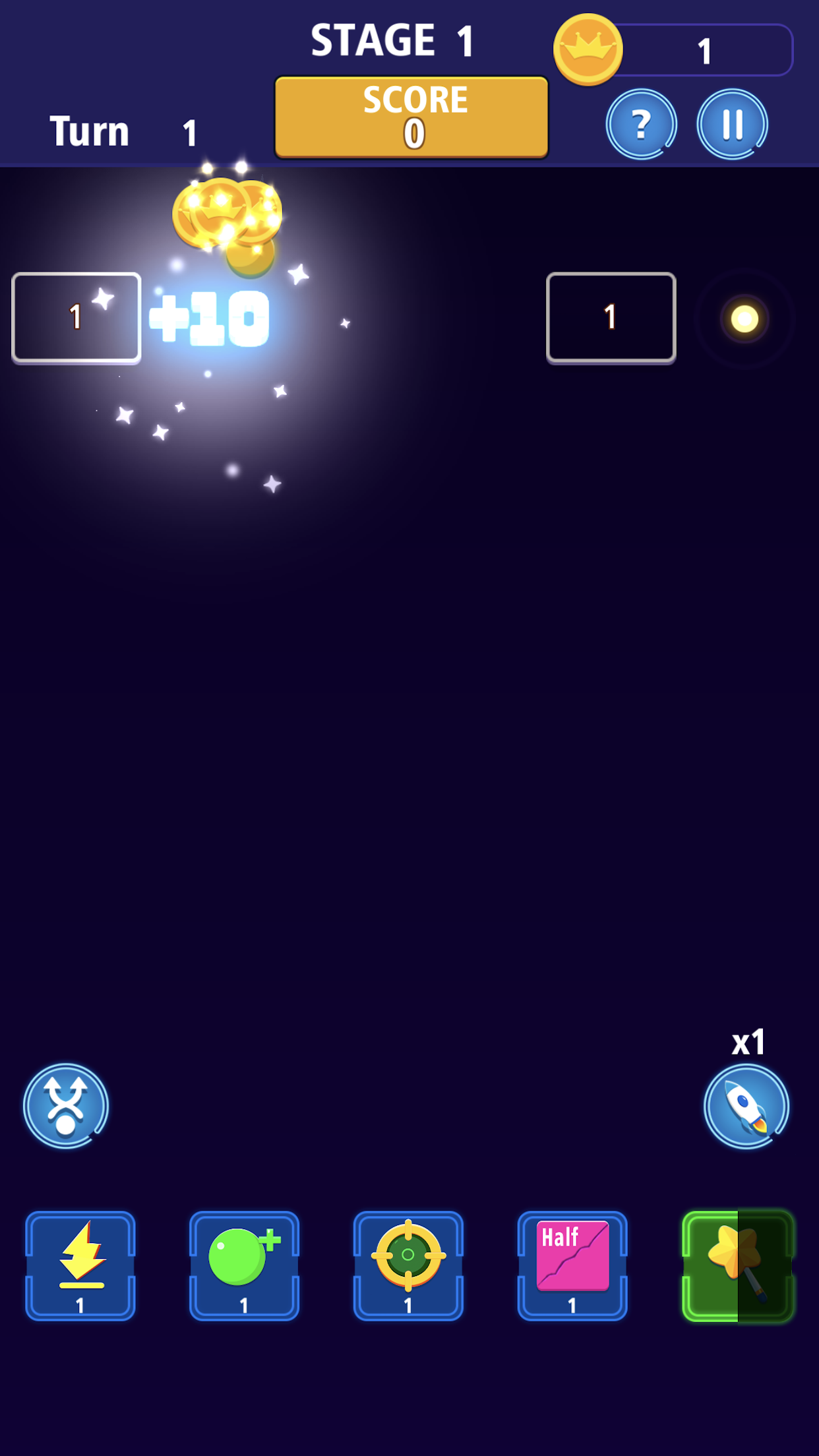 Bricks Breaker Crazy Blast Game Screenshot