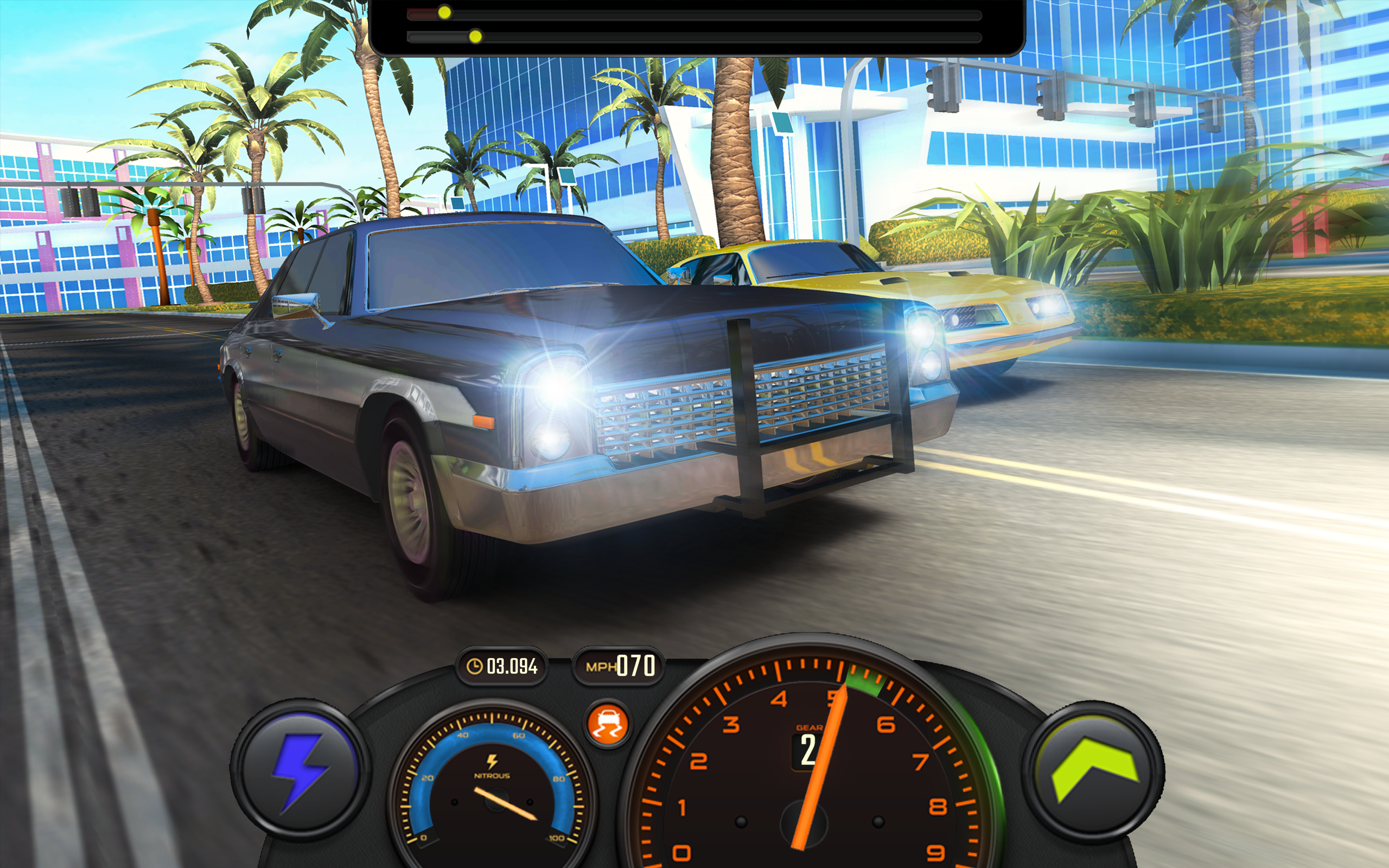 Racing Classics PRO: Drag Race Game Screenshot