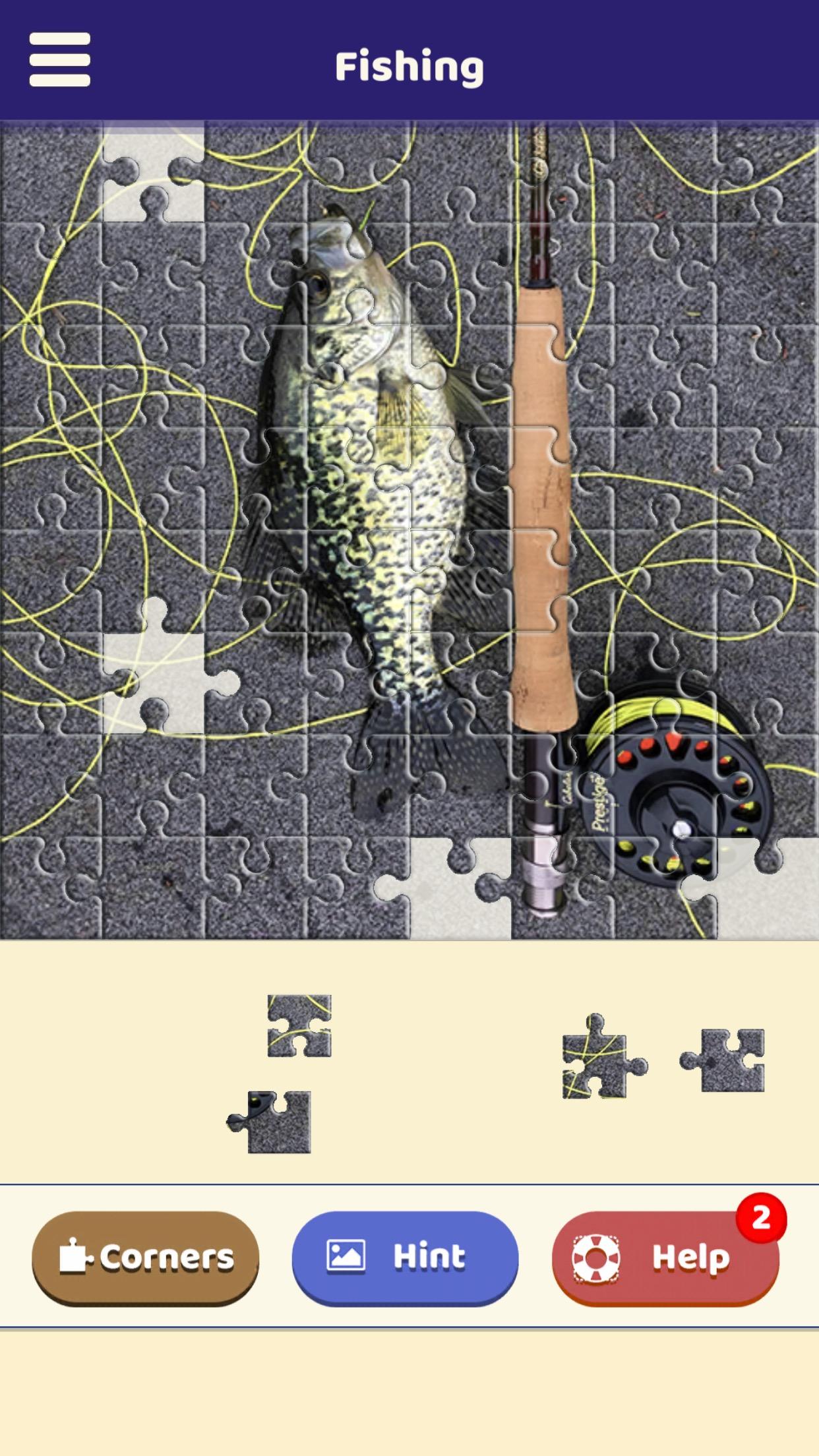 Fishing Puzzle Game Screenshot