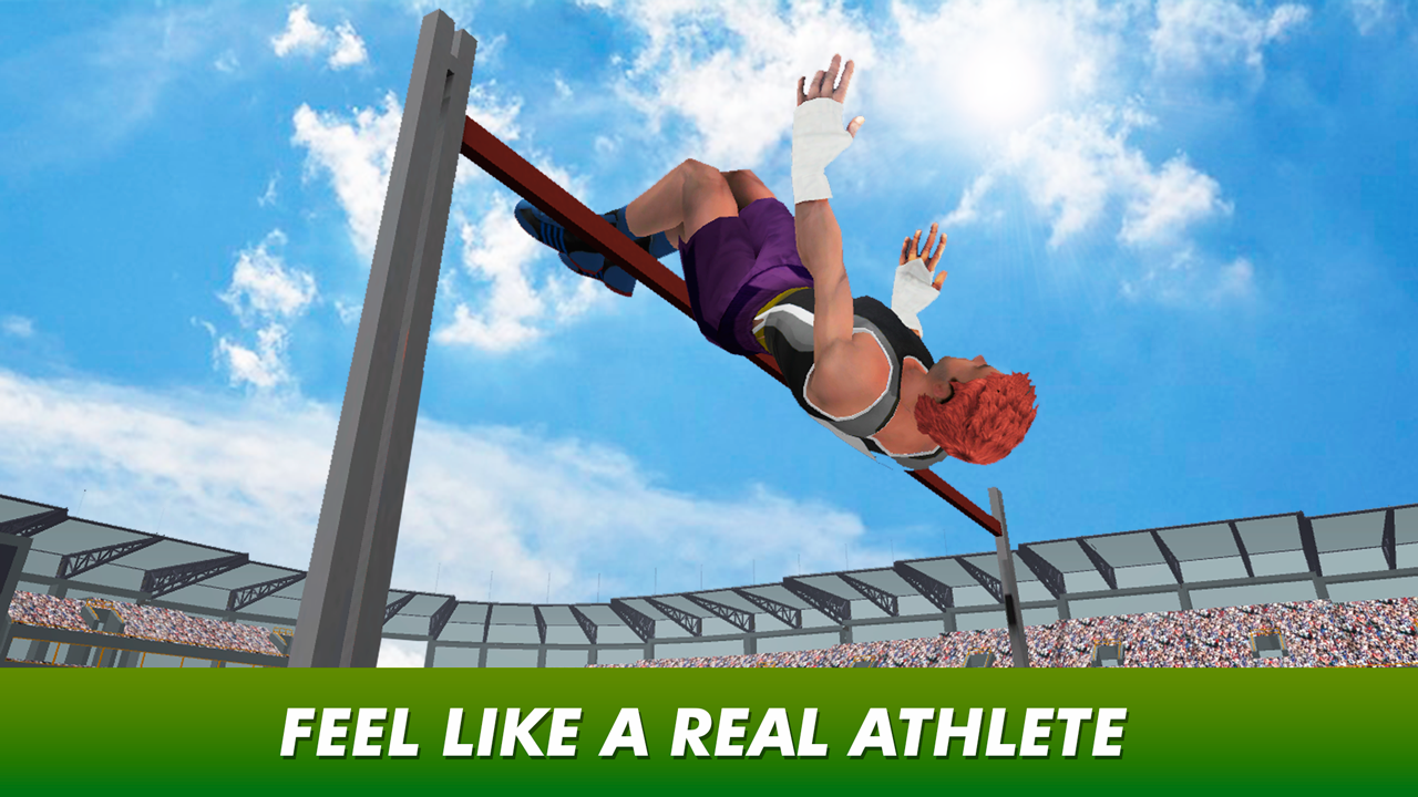 Athletics Running Race Game Screenshot