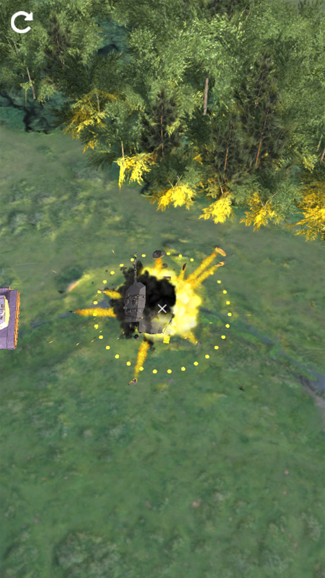 Artillery Strike Game Screenshot