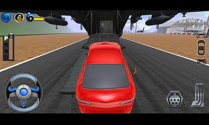 Screenshot of Cargo Plane Car transporter 3D