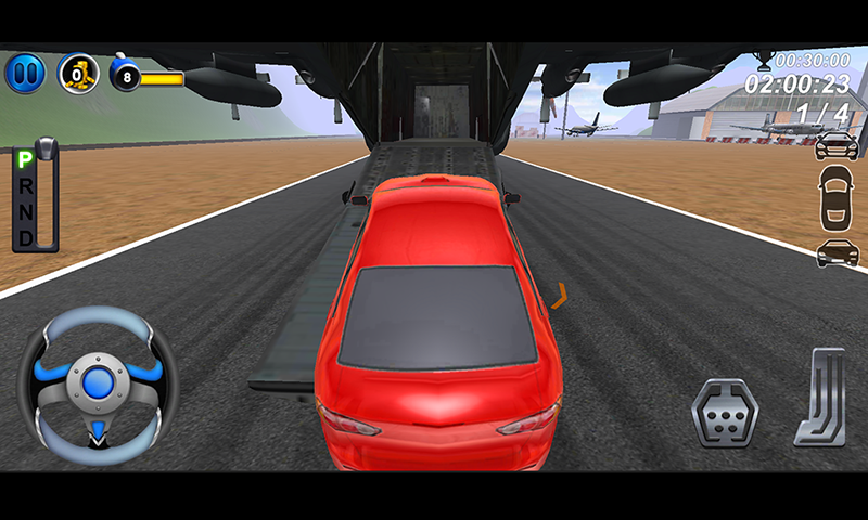 Cargo Plane Car transporter 3D ゲームのスクリーンショット