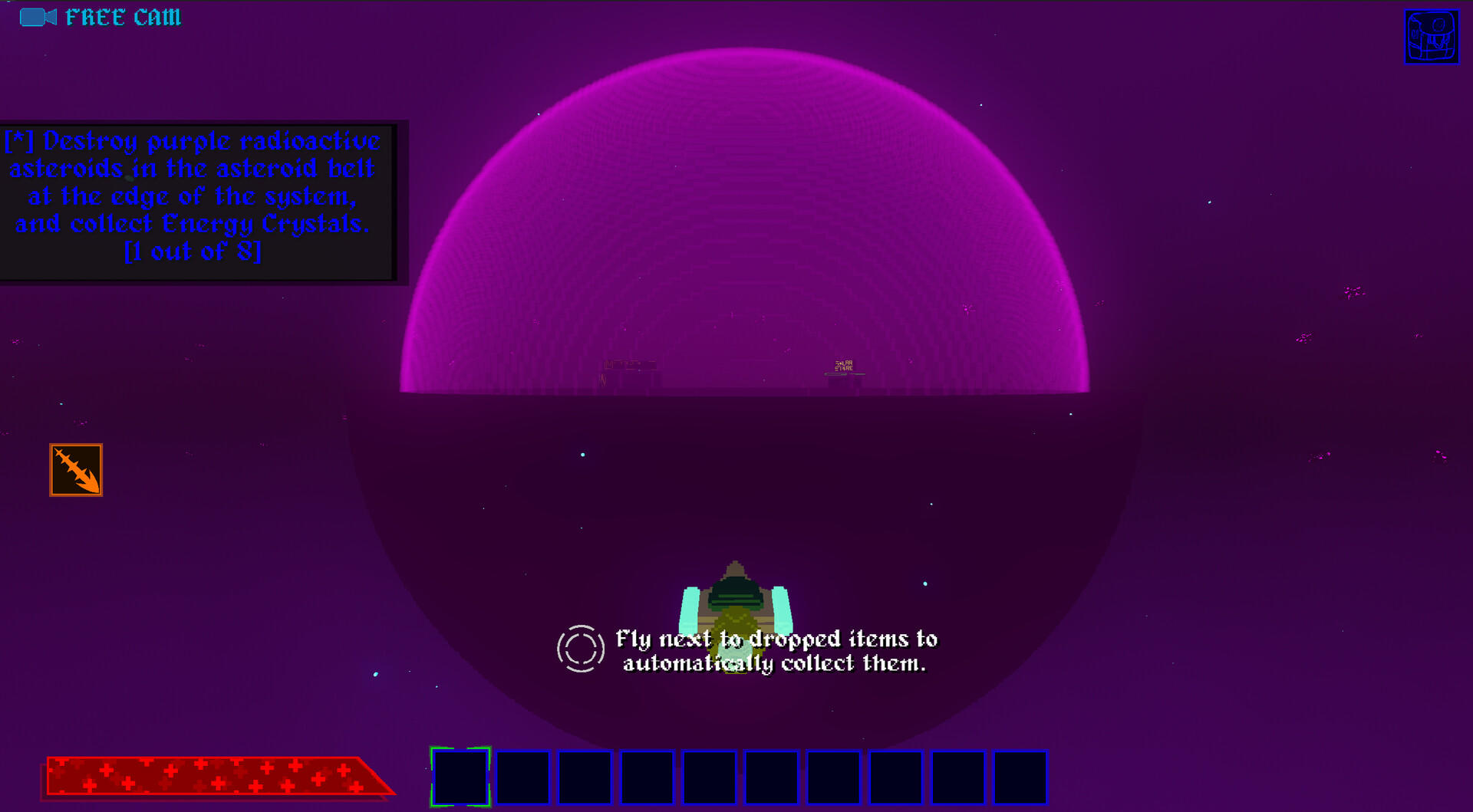 Screenshot of Super Space Planet Fighter