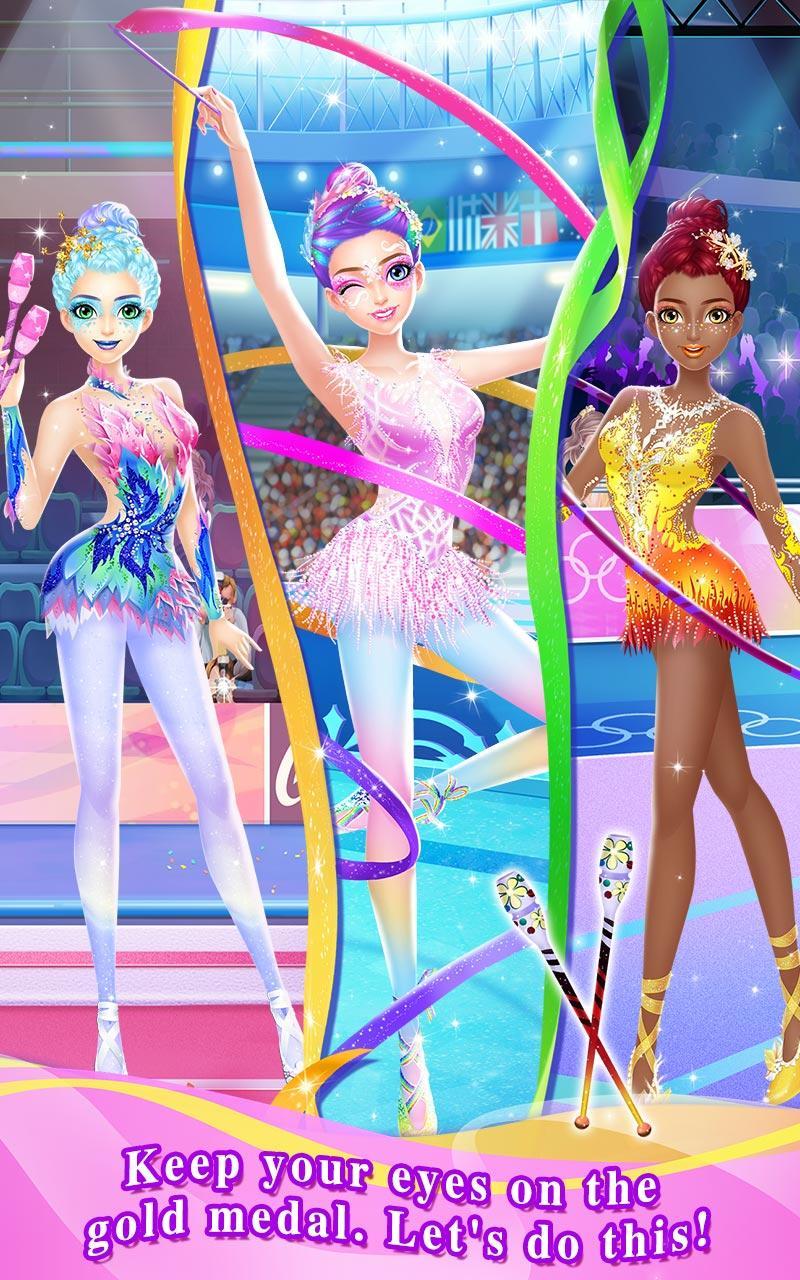 Gymnastics Salon Game Screenshot
