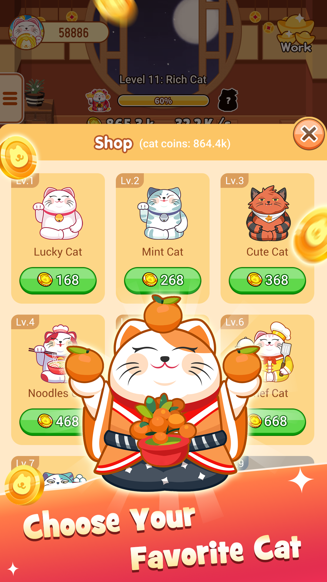 Screenshot of My Cat - Attract Wealth