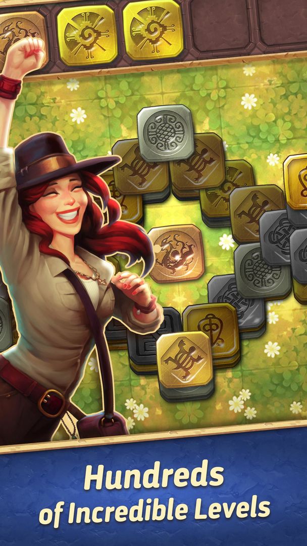 Jones Adventure Mahjong - Quest of Jewels Cave screenshot game