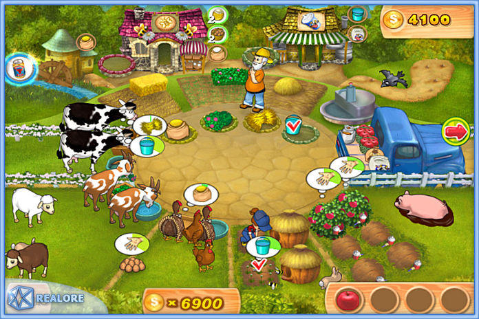 Farm Mania Game Screenshot