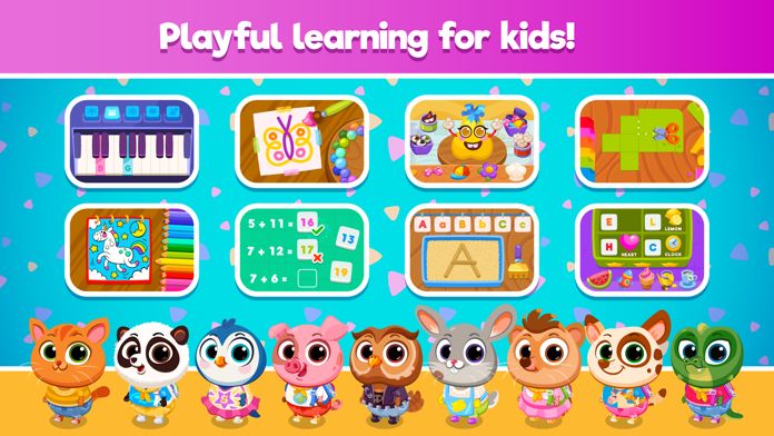 Bubbu School - Kids Learning screenshot game