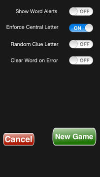 Polygon2 - word wheel train you brain to find as many words as possible from the seven letters Game Screenshot