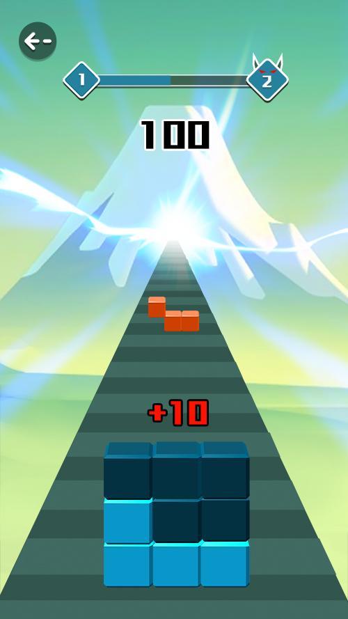 Square Rush 3D Game Screenshot