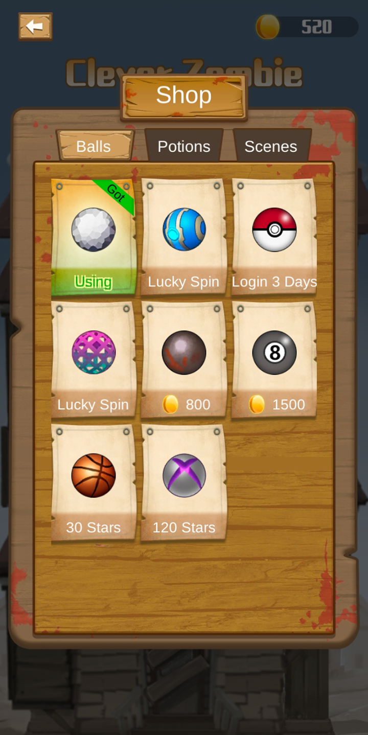Destroy Magic Bottle Game Screenshot