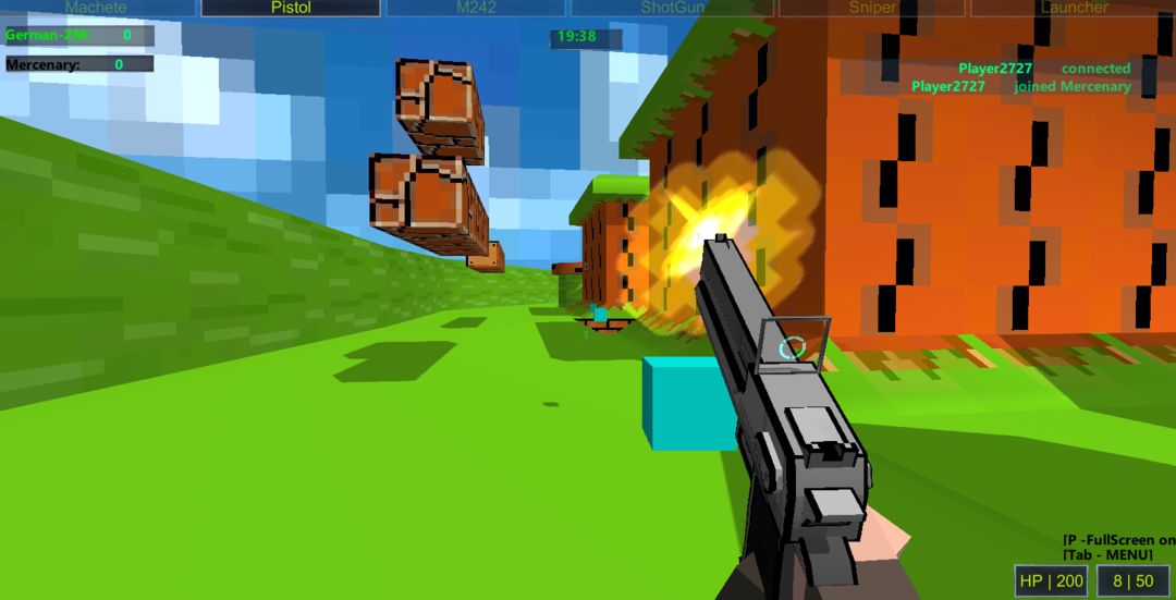 Screenshot of Strike Combat Pixel Arena 3D