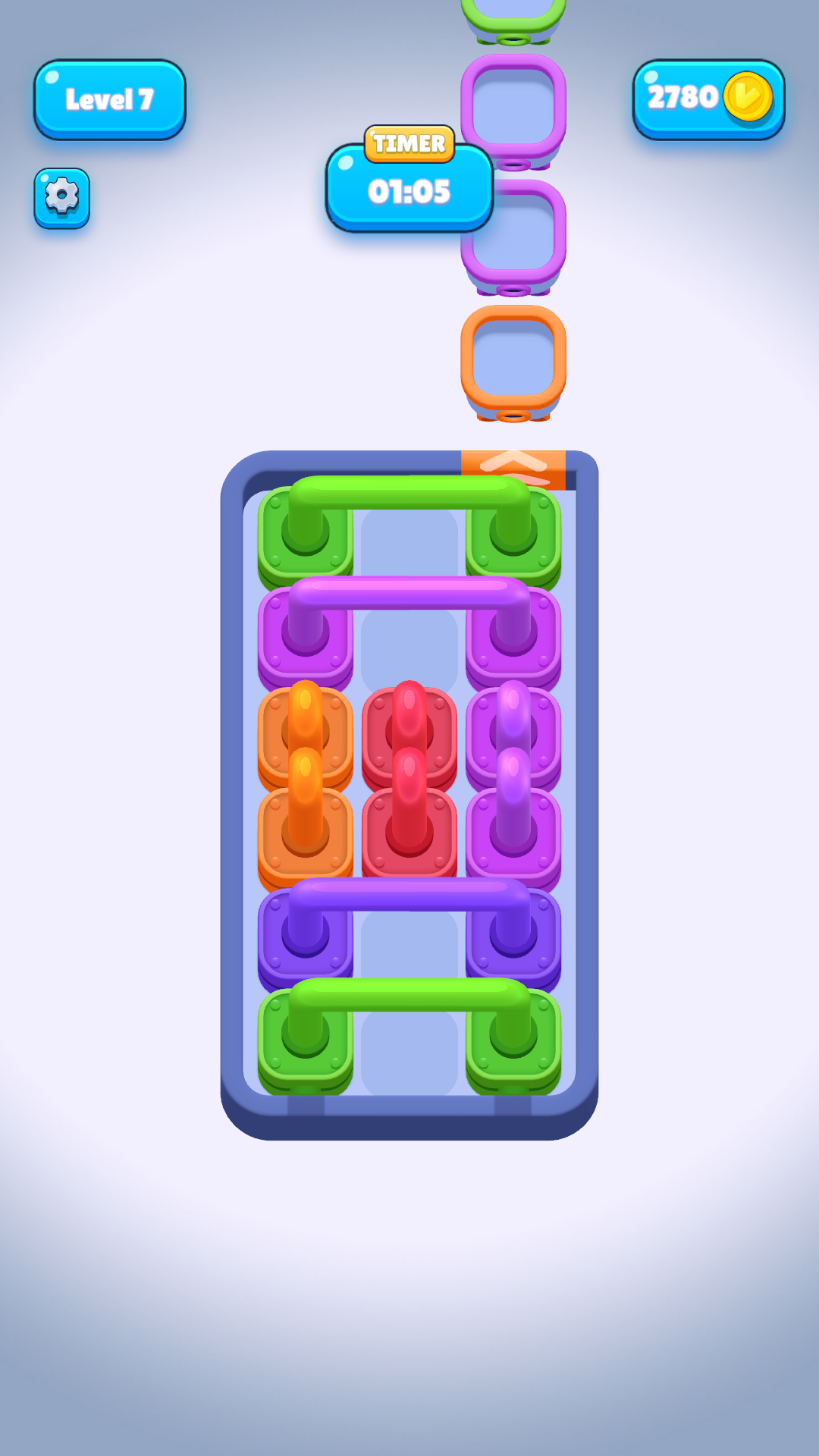 Tube Escape! Game Screenshot