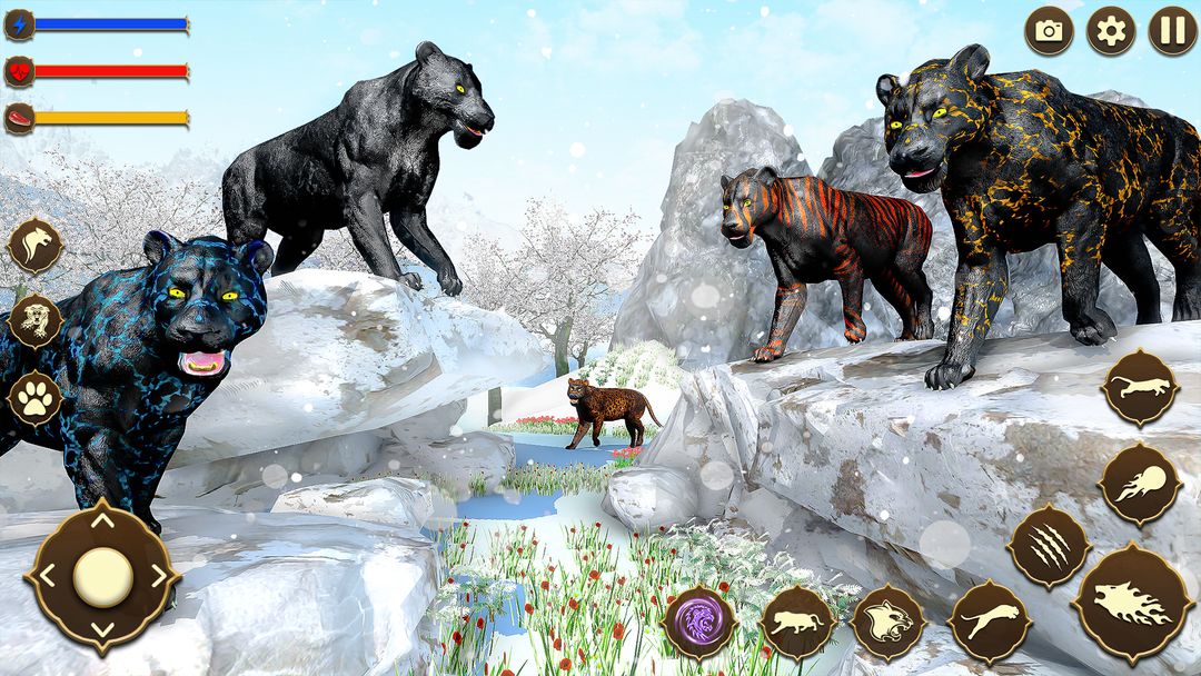 Screenshot of Black Panther Superhero Game
