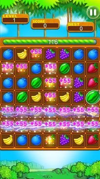 Fruit Splash ゲームのスクリーンショット