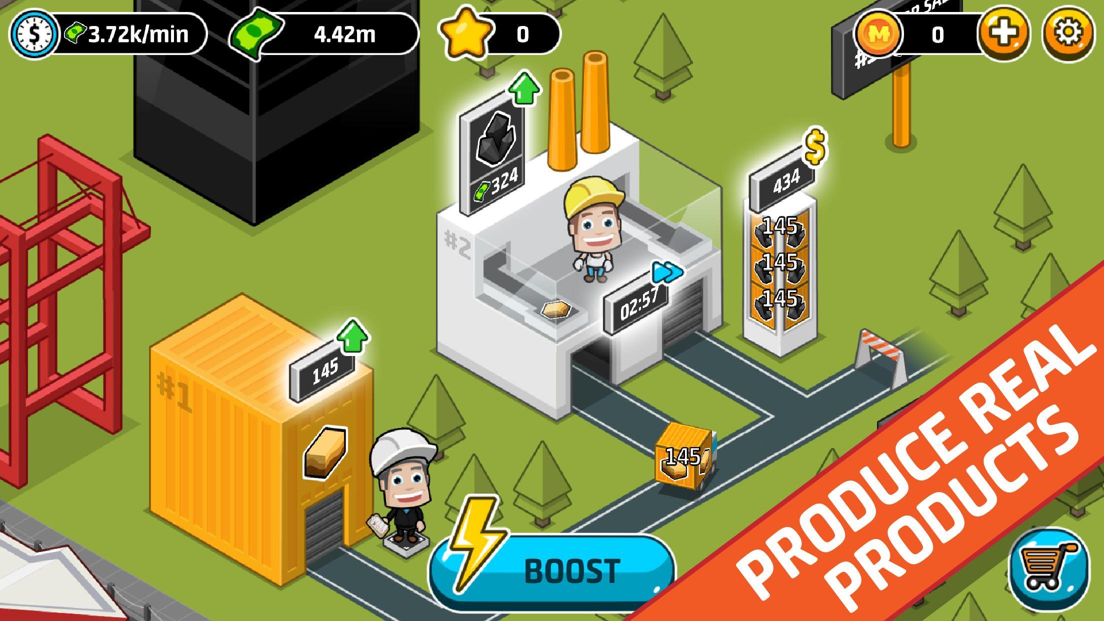 Idle Industry World Game Screenshot