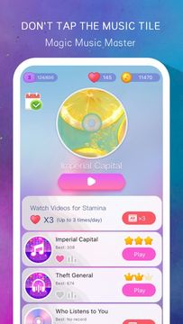 Music Tiles - Magic Piano Game Game Screenshot