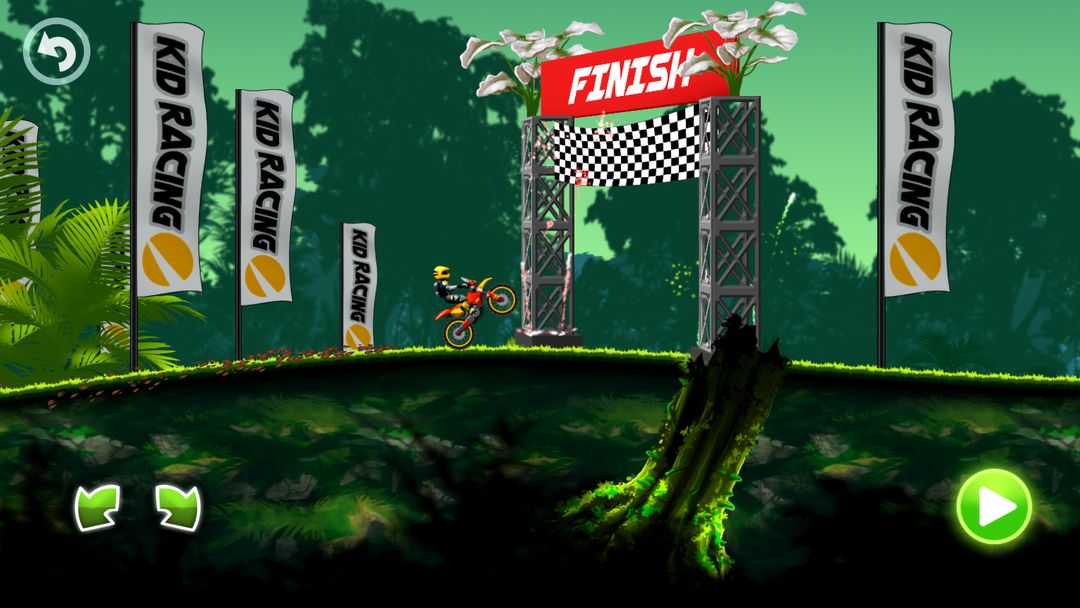 Jungle Motocross Extreme Racing ภาพหน้าจอเกม