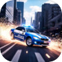 Icon of Police Car Stunt