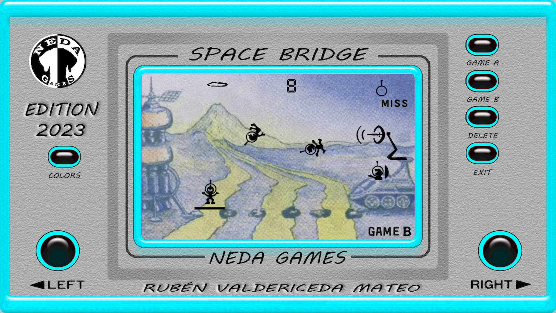 Space Bridge Game Screenshot